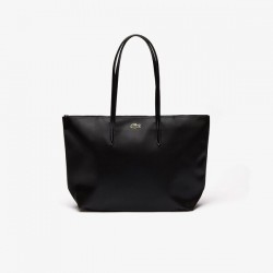 Lacoste L.12.12 Concept Shopping Bag Large Womens - Black