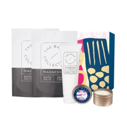 The Base Collective Bathing Beauty with Lily & Pear Candle